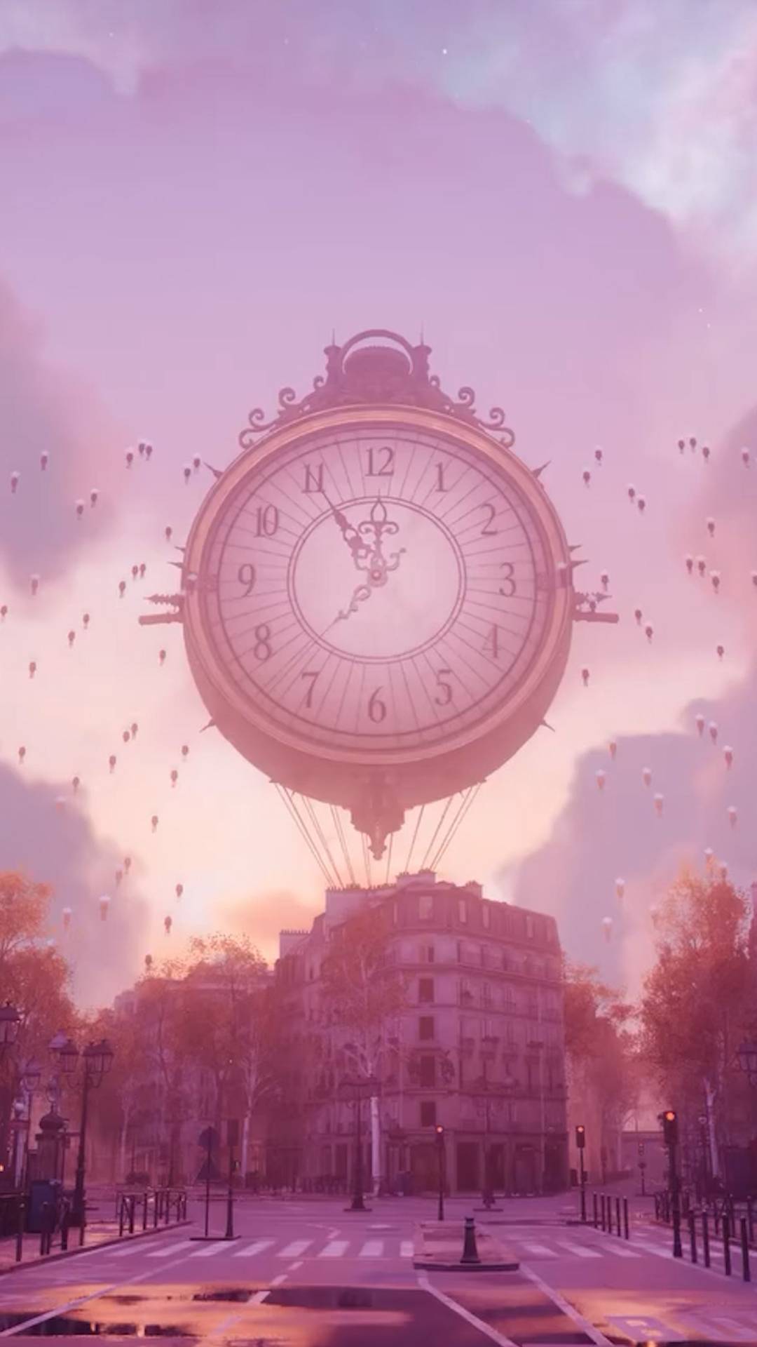 3D Paris Render