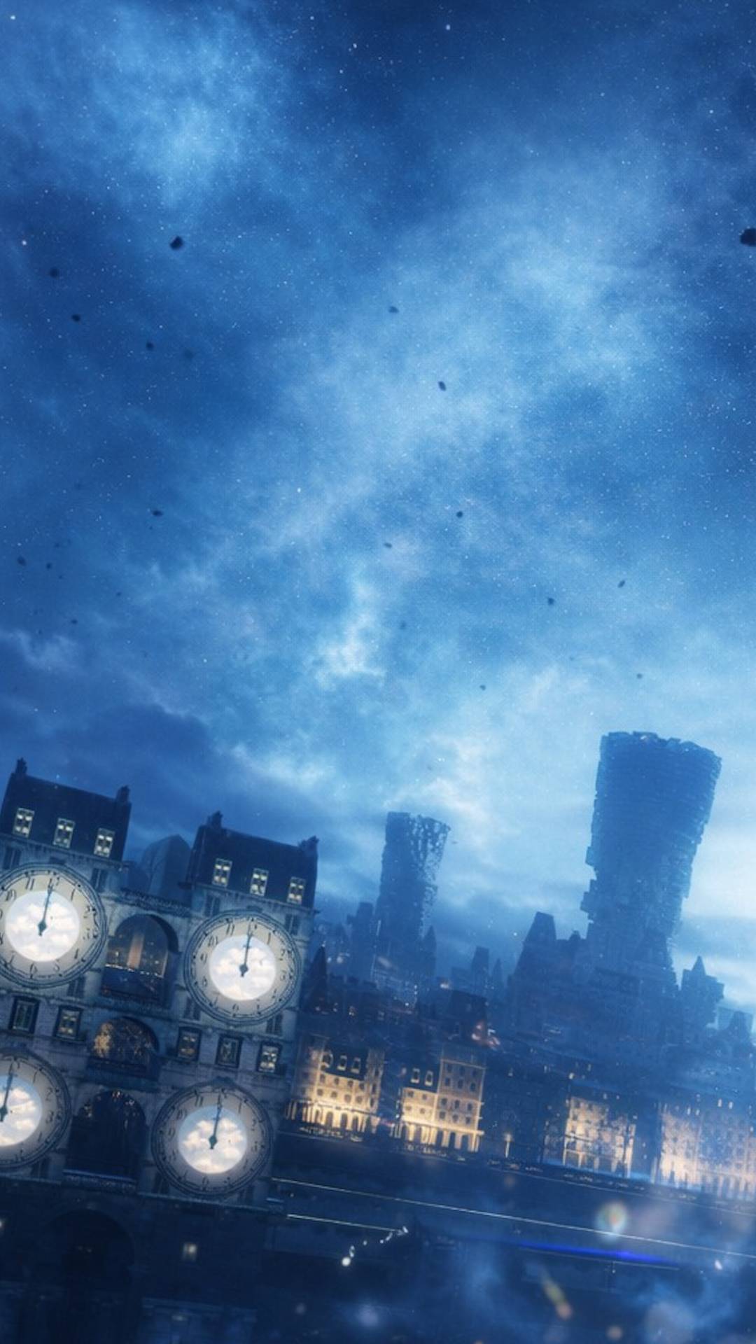 3D Paris Render