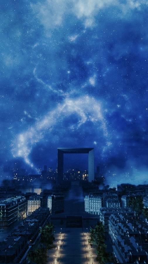 3D Paris Render