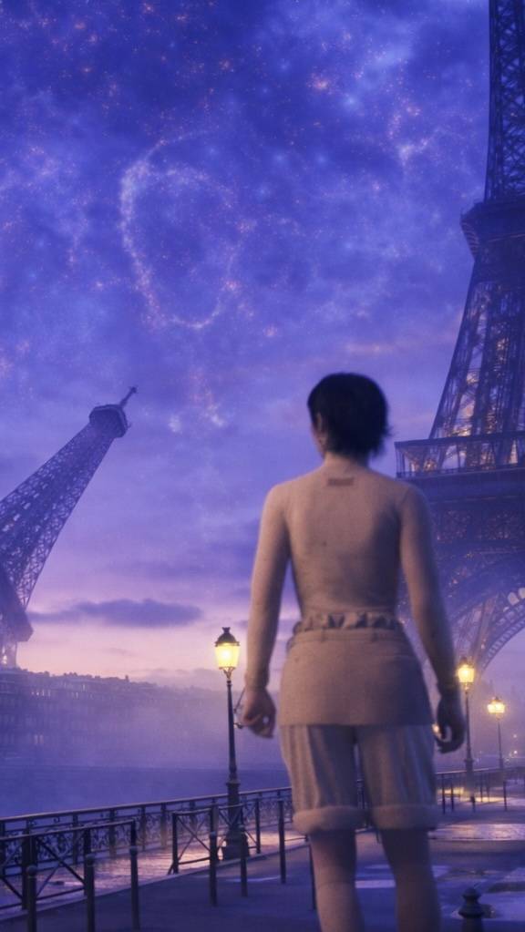3D Paris Render